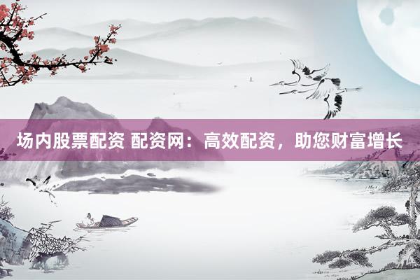 场内股票配资 配资网：高效配资，助您财富增长